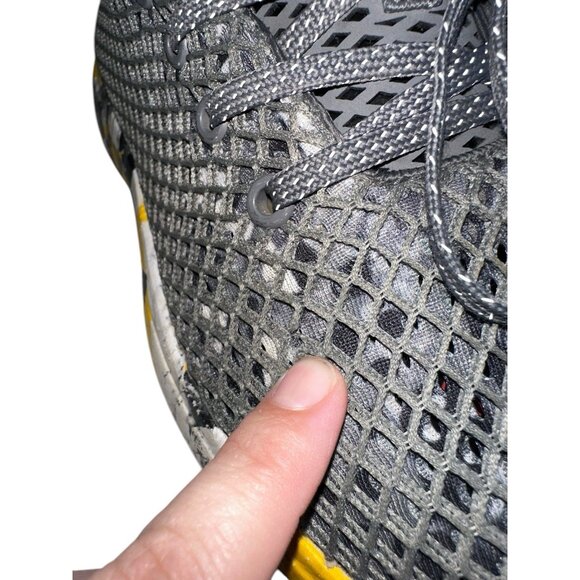 NOBULL Artists for Humanity/Boston Mesh Runner Shoes Grey Yellow Men’s 7.5 W 9 main image 10